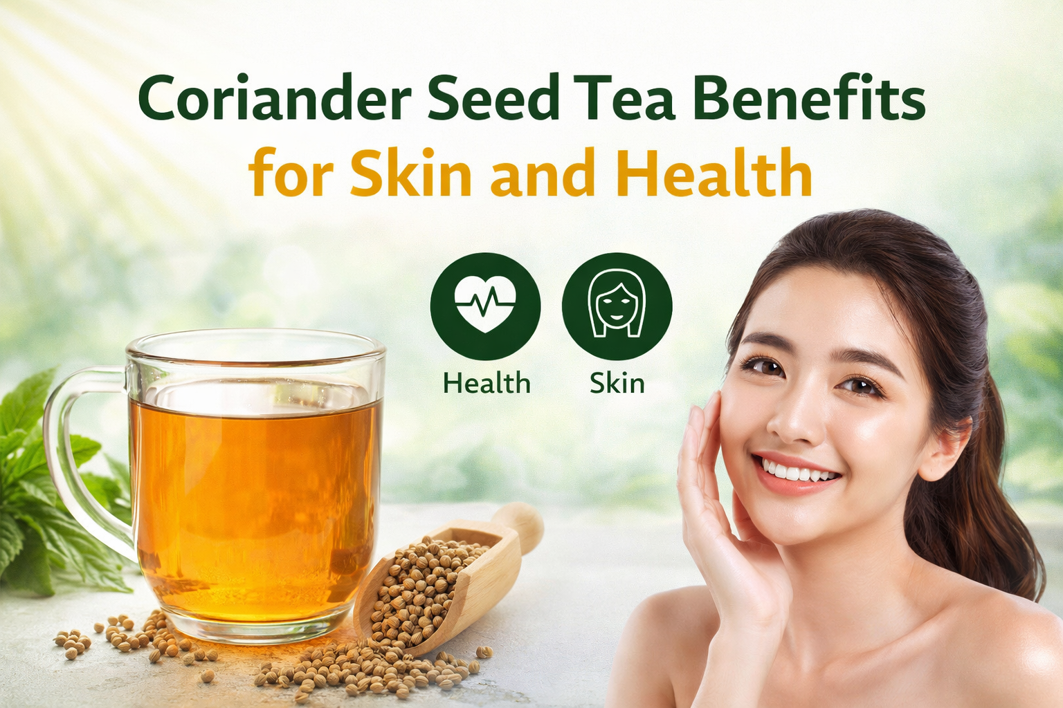 coriander seed tea benefits